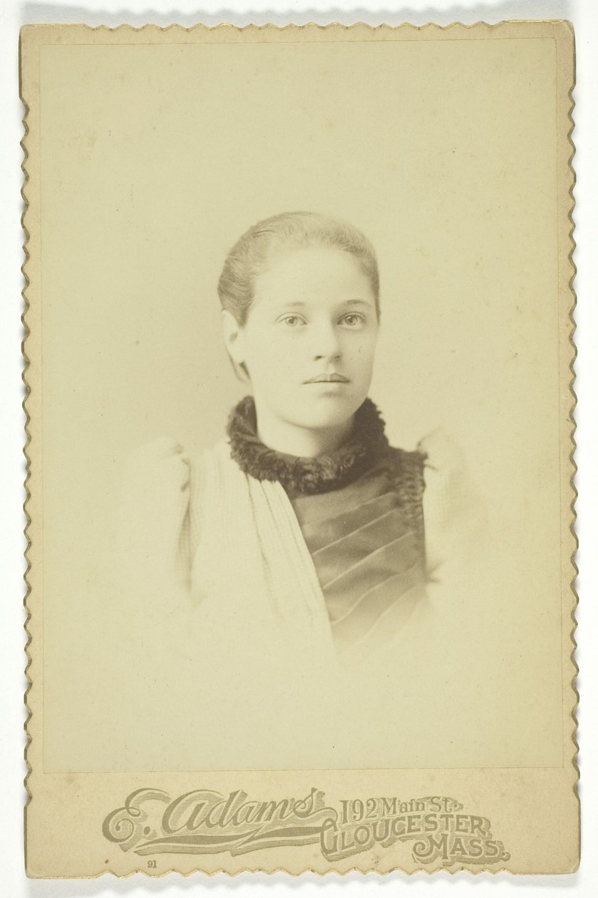 Portræt af Edith Wonsen af Unknown