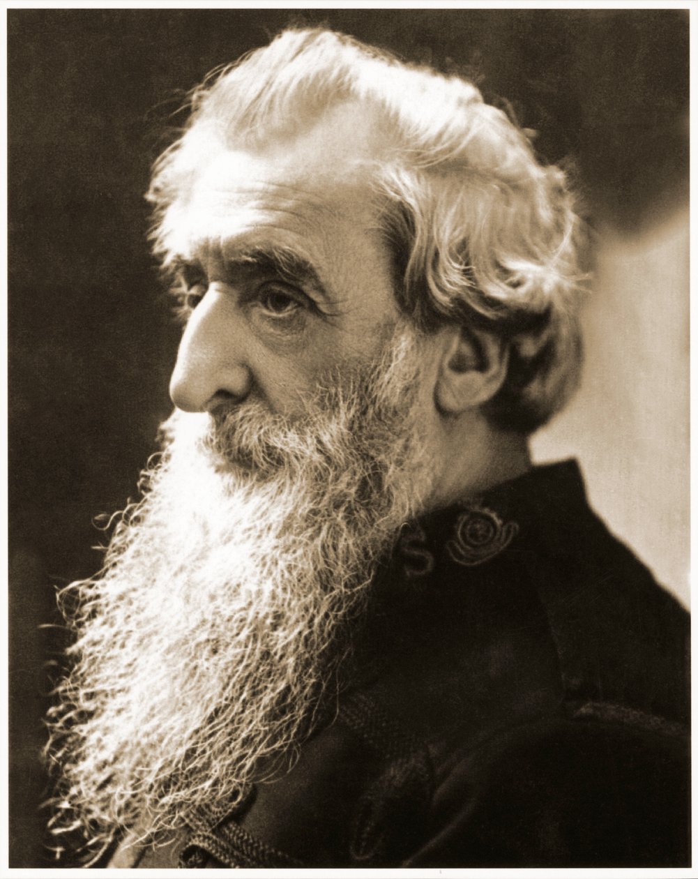 Portræt af William Booth, ca. 1908 af Unknown