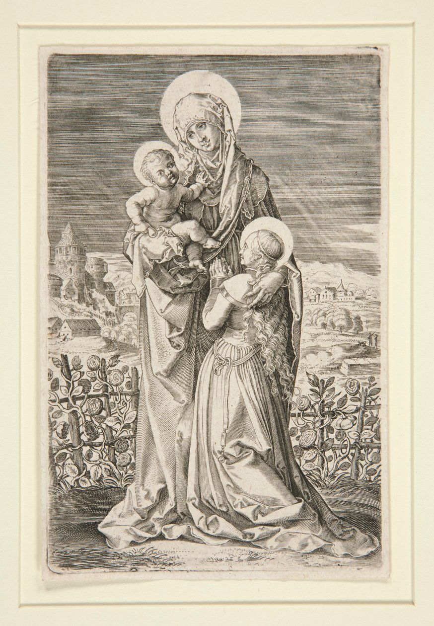 Sankt Anne, Jomfruen og Barnet af Unknown