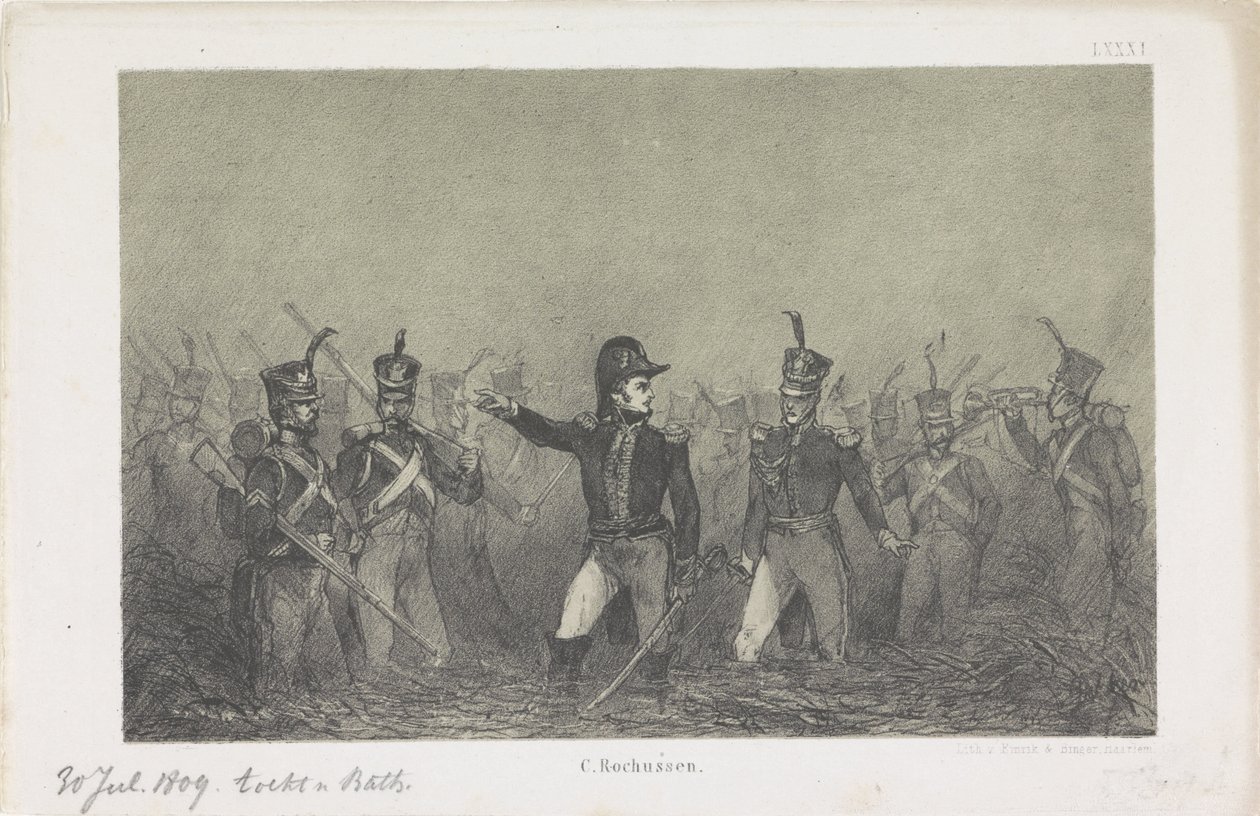 Rejsen til Fort Bath, 1809 af Unknown