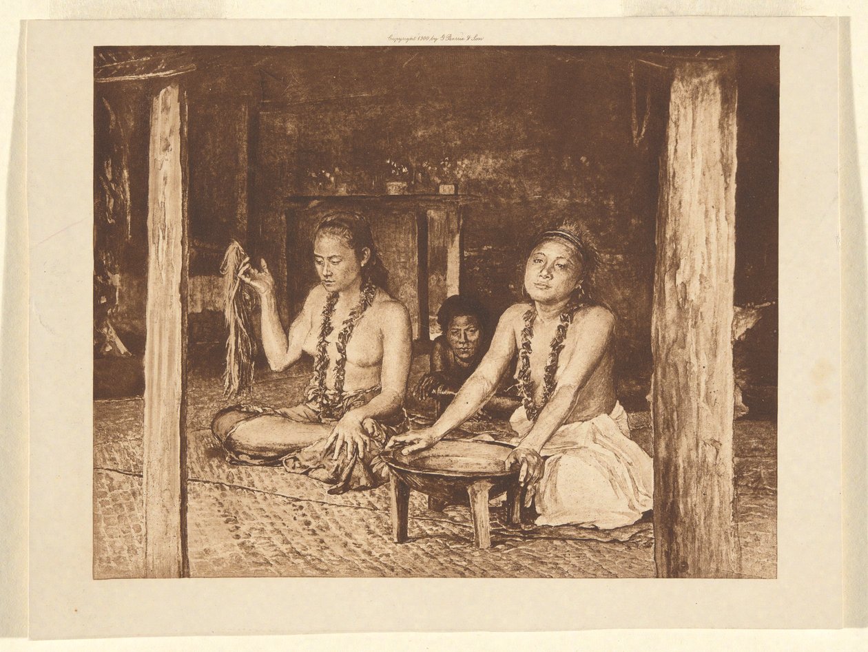 To Tahitianere af Unknown