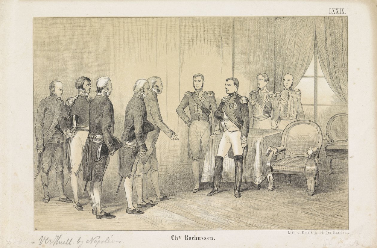 Verhuell med Napoleon, 1806 af Unknown