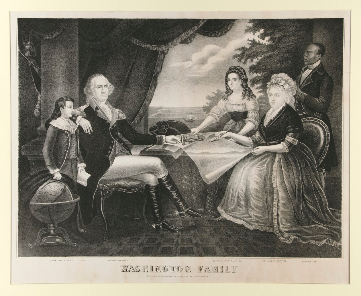 Washington familie af Unknown