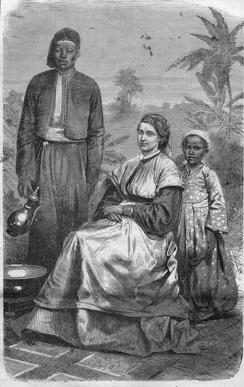 ALEXANDRINE PETRONELLA FRANCINA TINNE (1839 1869). Hollandsk rejsende, myrdet i Centralafrika af tuaregerne. af Unknown artist