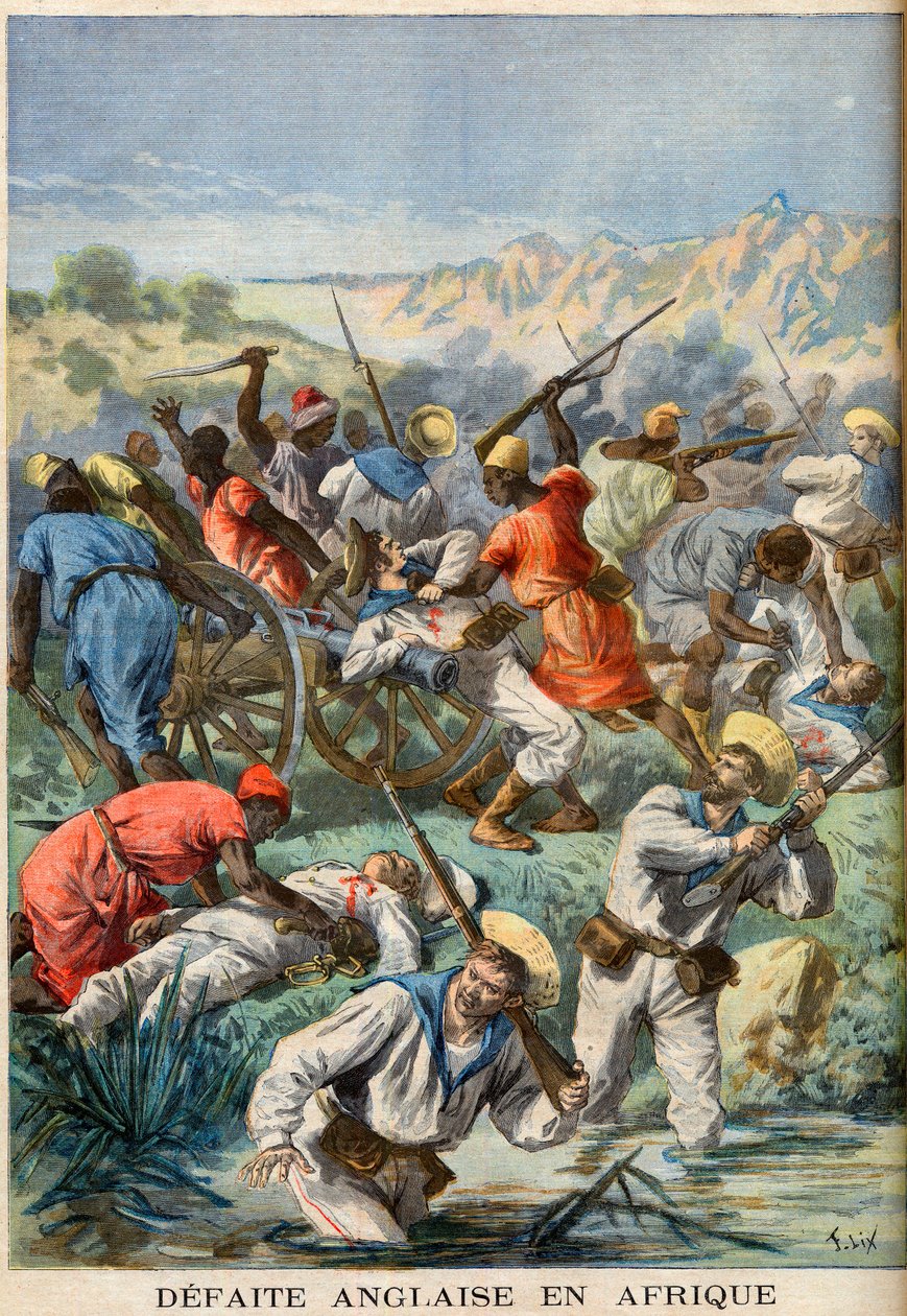 Et britisk nederlag i Afrika af Unknown Artist