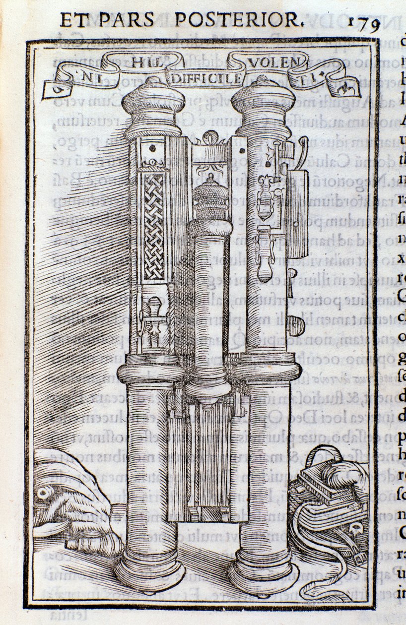 En Phagotus (Phagotum). Side fra Introduktion af Theseus Ambrosius Albonesius af Unknown artist