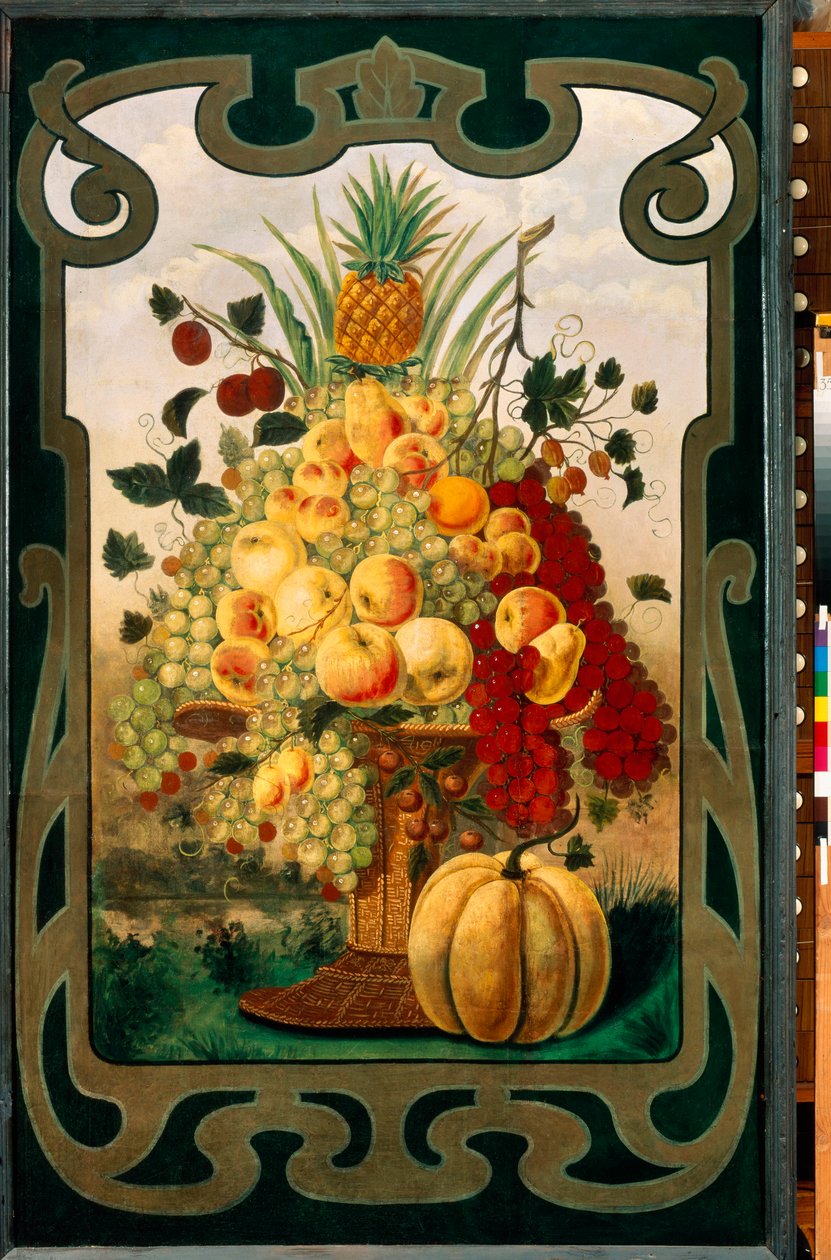 Et skilt til en frugtbutik, begyndelsen af det 20. århundrede (maleri) af Unknown Artist