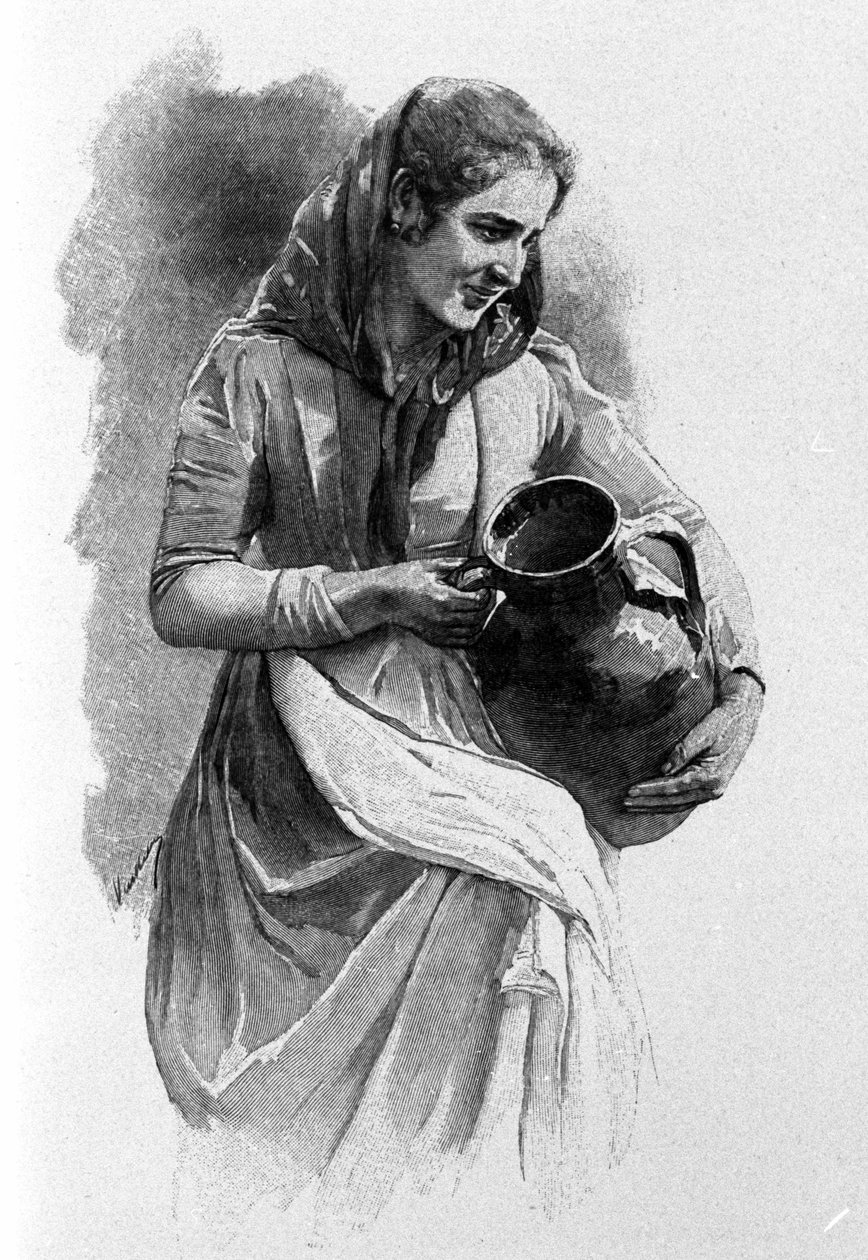 En ung kvinde af folket, indbygger i Messina Sicilien. af Unknown artist