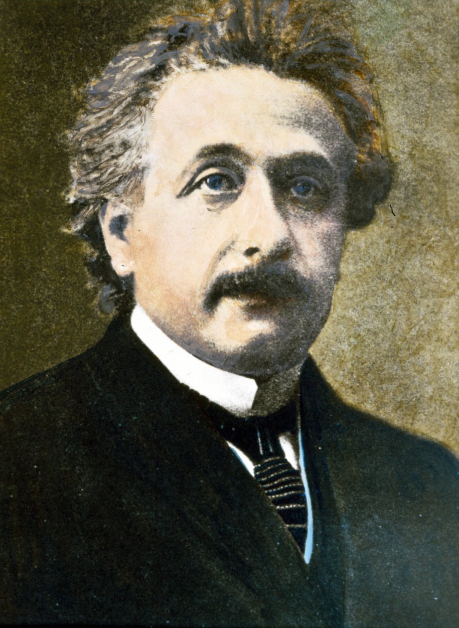 Albert Einstein (foto) af Unknown Artist