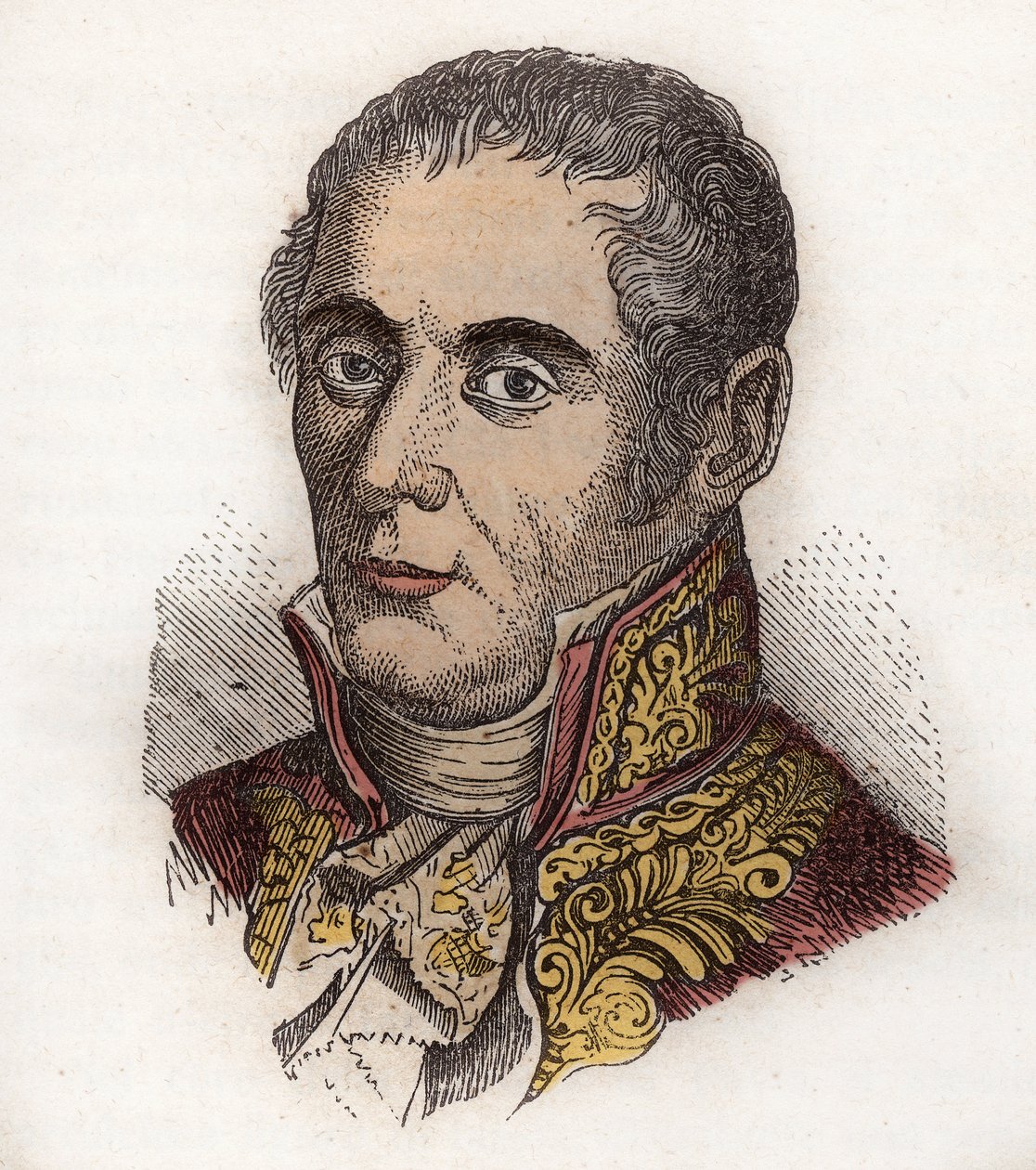 Alessandro Volta (1745-1827) italiensk videnskabsmand, kendt for sin opfindelse af den voltaiske bunke af Unknown artist