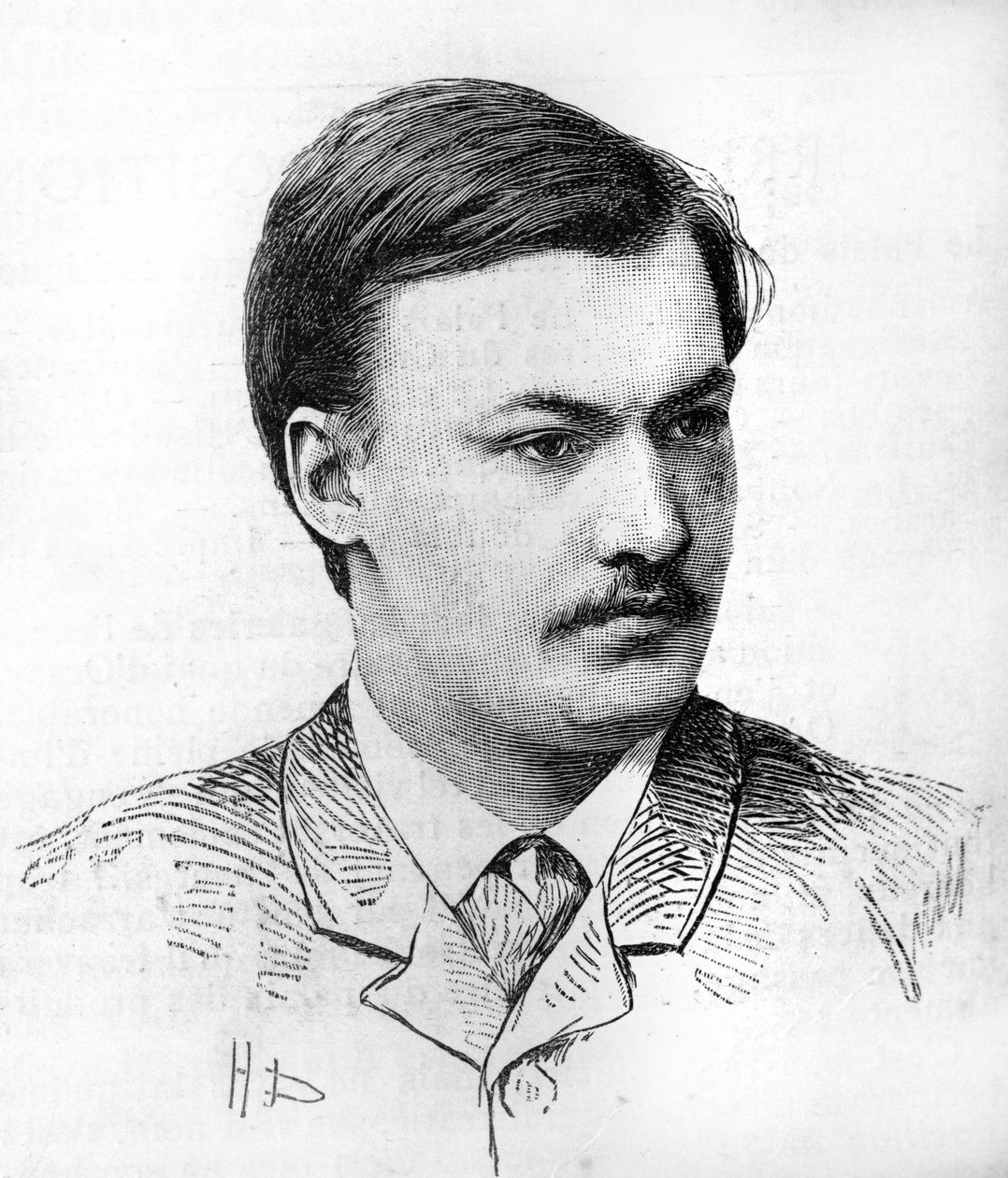 Alexander Glazounov (eller Glazunoff eller Glazunow) russisk komponist (1865-1936). af Unknown artist