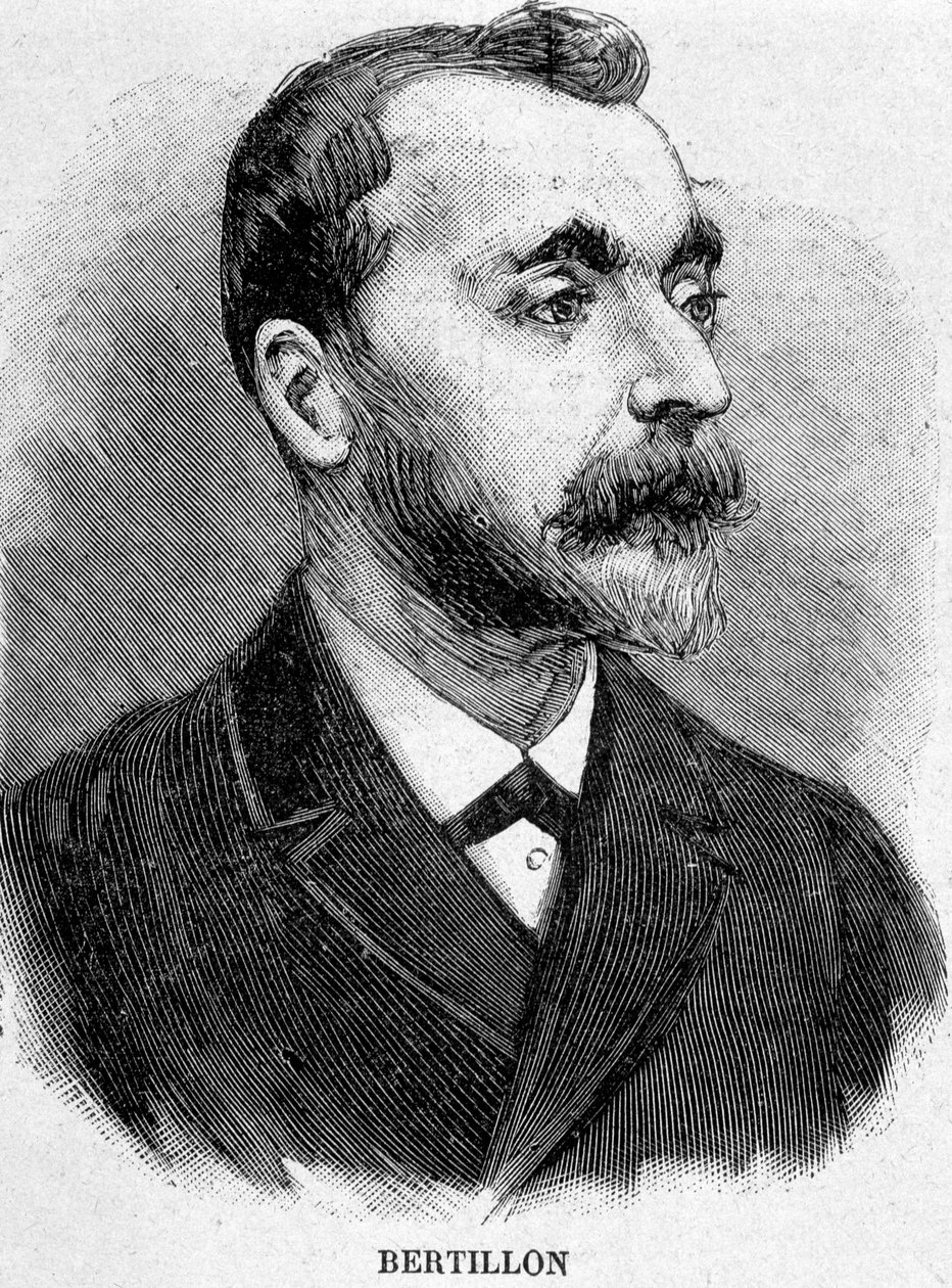 Alphonse Bertillon (1853-1914), fransk lærd, skaber af antropometri. af Unknown artist