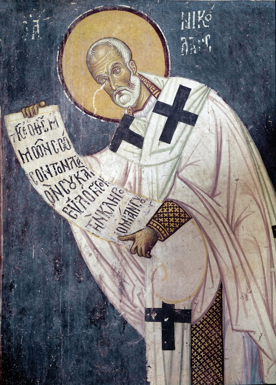 En apostel (fresko af Unknown artist