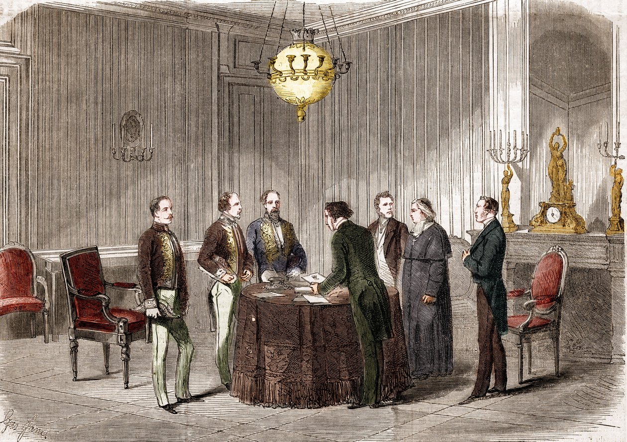 Anneksering af Savoyen til Frankrig af Unknown artist