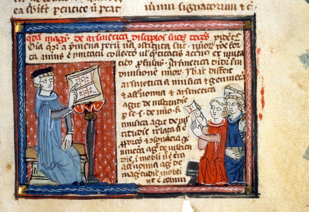 Regnekursus - Middelalderens belysning (ref.418 af Unknown artist