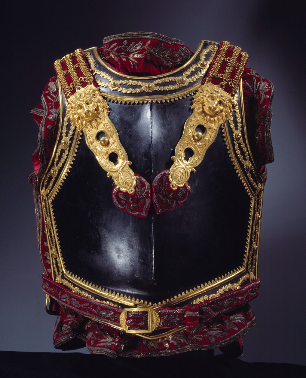 Panserkiste designet til kejser Napoleon I (1769-1821) i 1807 til slaget ved Tilsit (Tilsitt) i 1807. Paris, Museum of the Legion d