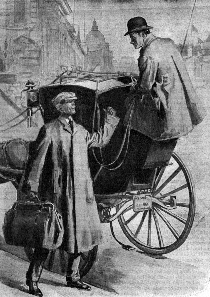 Arsène Lupin, Den hule nål af Unknown Artist
