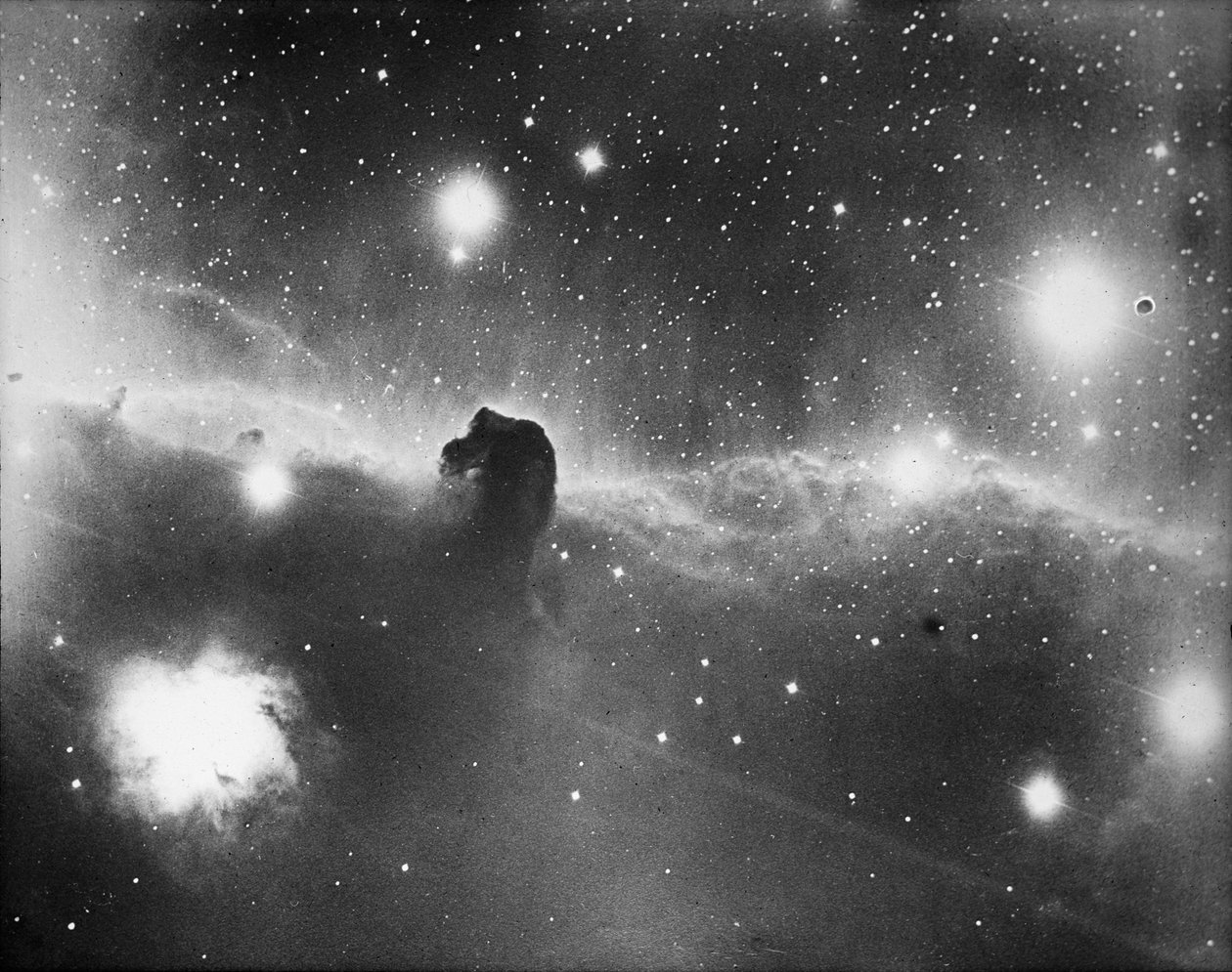 Astronomisk glaspladebillede af Nebula of Zeta Orionis (glasnegativ) af Unknown Artist