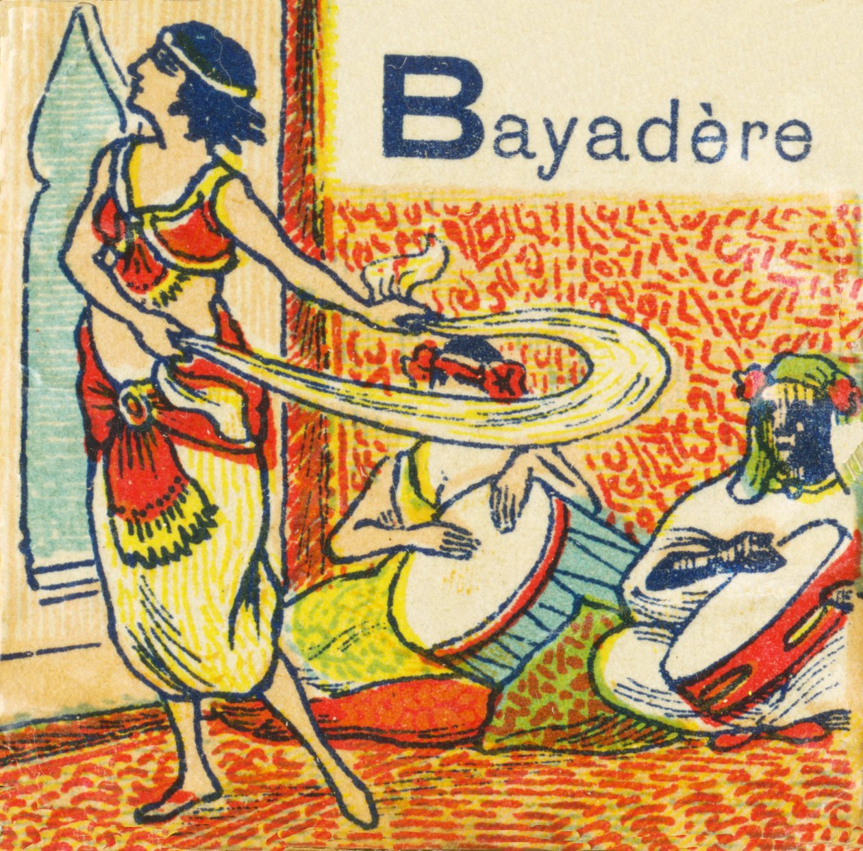 B som Bayadere af Unknown artist