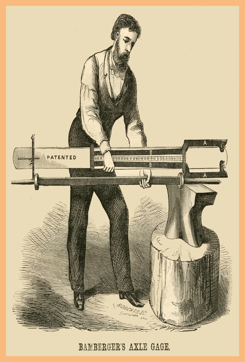Bamberger Axel Gage af Unknown Artist