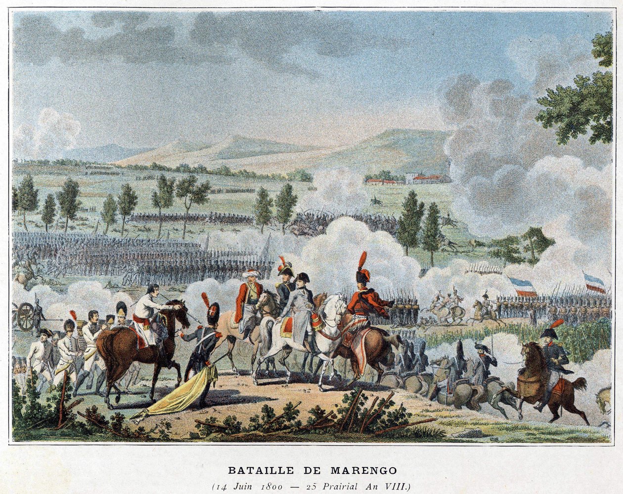 Slaget ved Marengo, 14. juni af Unknown artist
