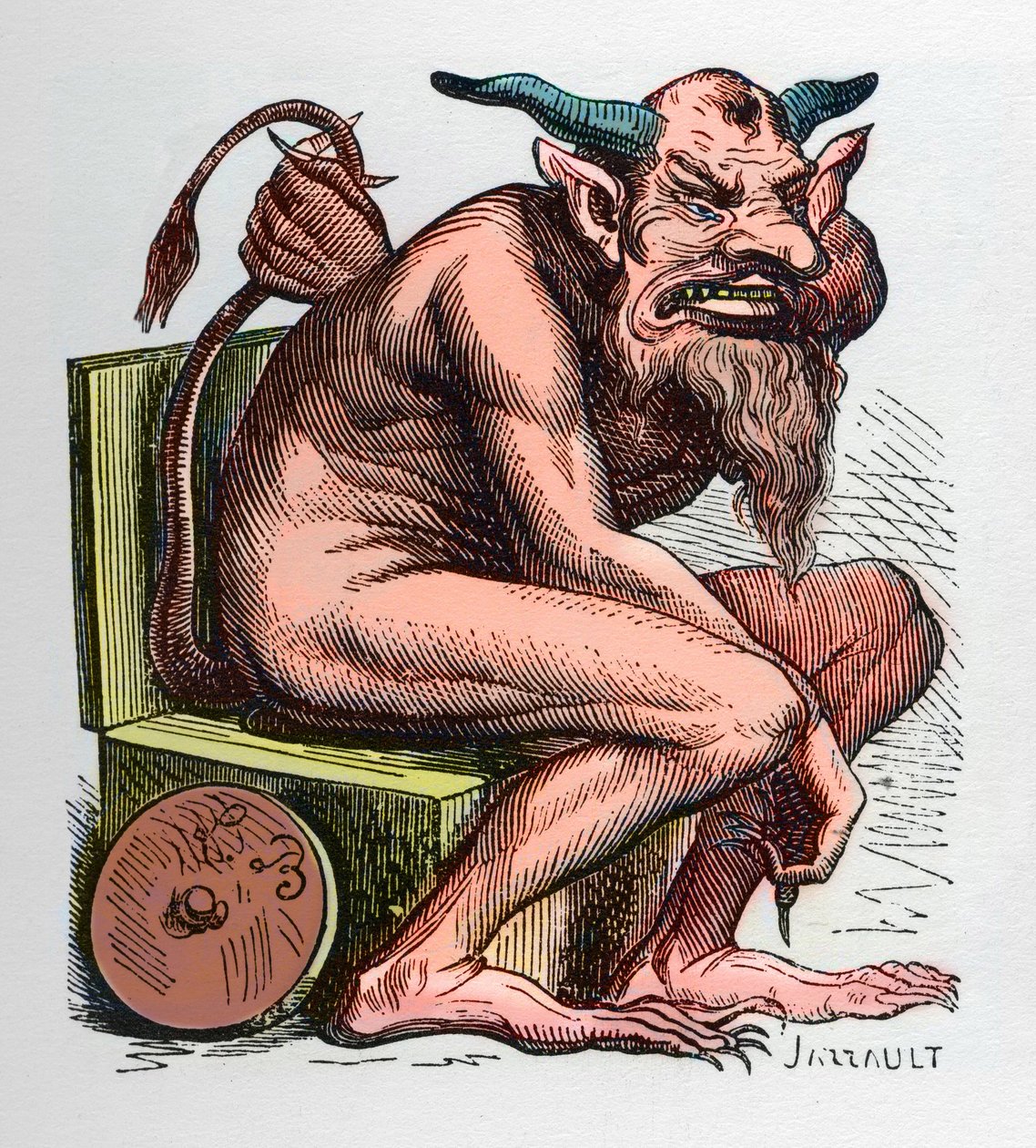 Belphegor, illustration fra 