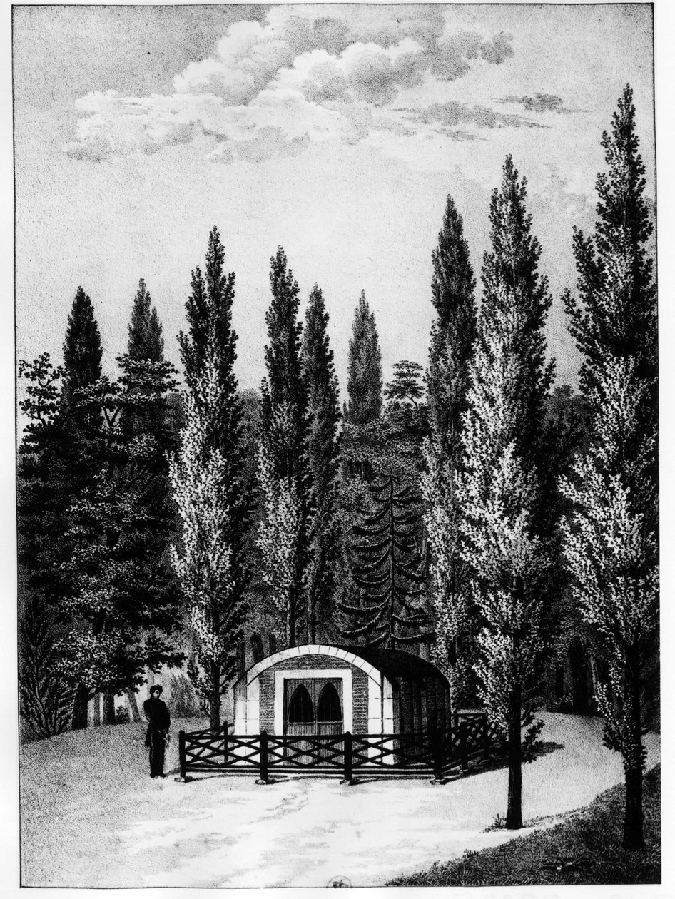 Begravelse af hr. Le Duc de la Rochefoucauld, Liancourt af Unknown artist
