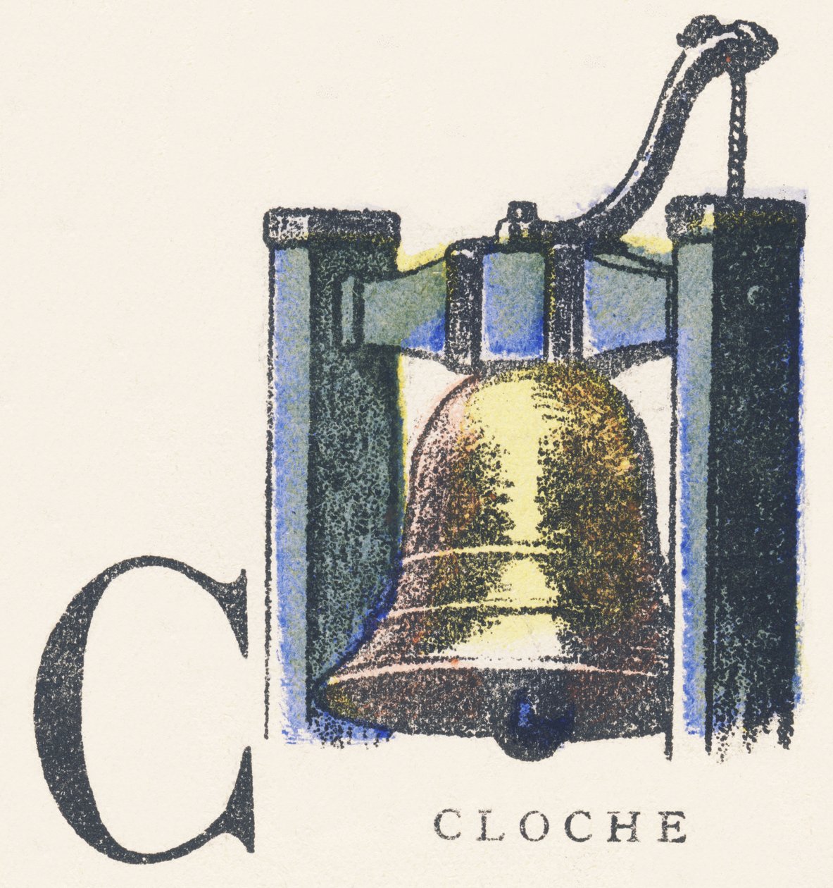 C: klokke af Unknown artist