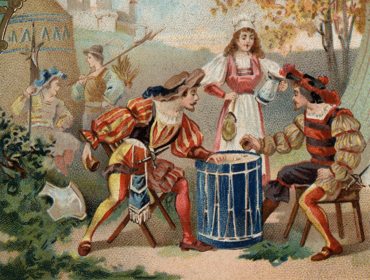 Lejrhjørne under Francois I. af Unknown artist