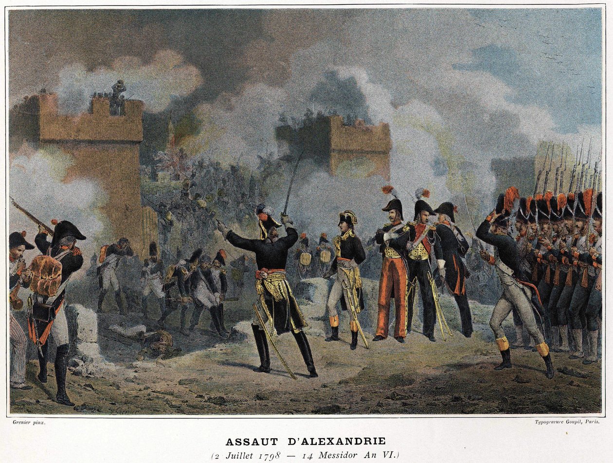 Kampagne (Ekspedition) af Egypten (1798-1801), Armee d