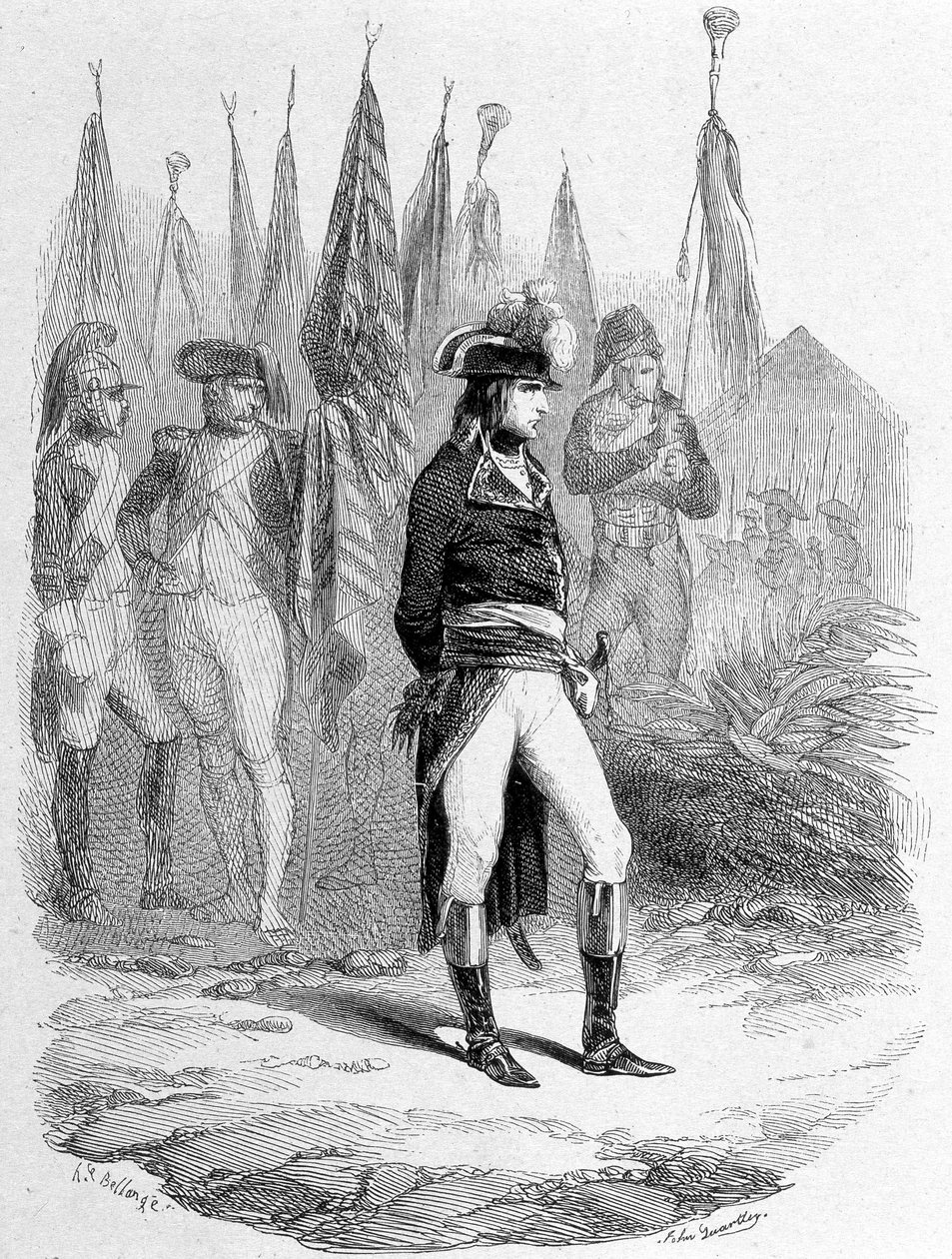 Kampagne (Ekspedition) af Egypten (1798-1801): Napoleon I i Egypten. af Unknown artist