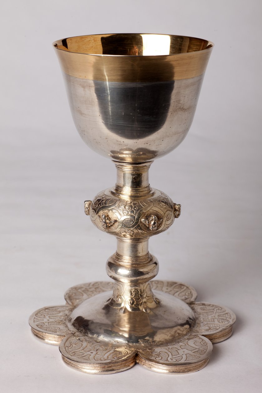 Kalk af kapellan Georges Coquere. Metelsmed, guld og sølv af Unknown artist