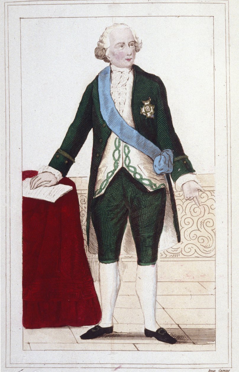 Charles Gravier, greve af Vergennes (1719-1787), fransk statsmand og diplomat. af Unknown artist