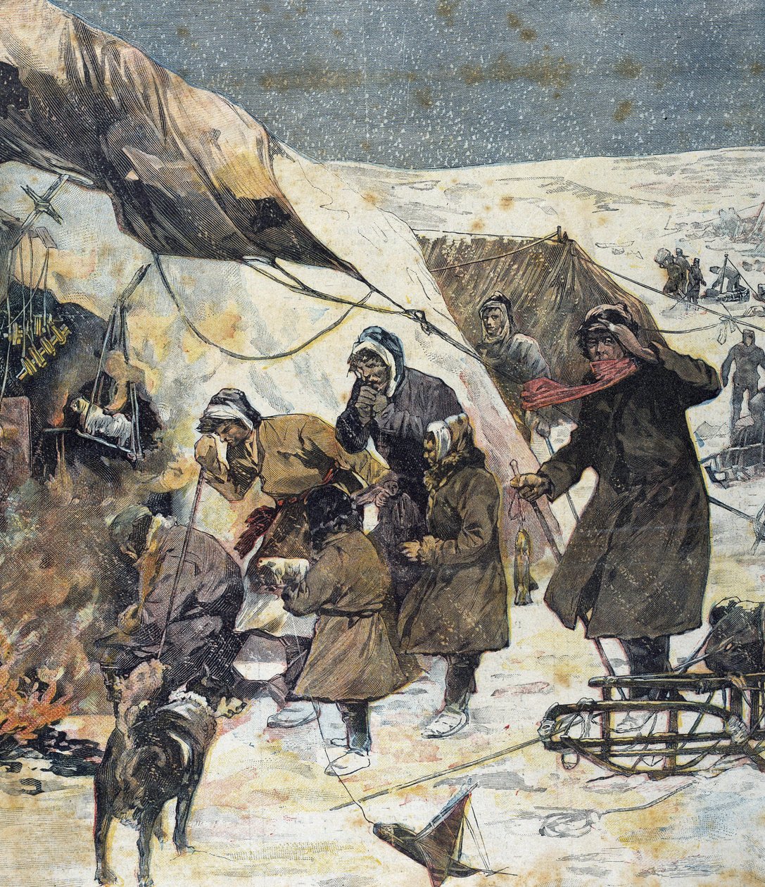 Jul i Groeland i 1903. af Unknown Artist