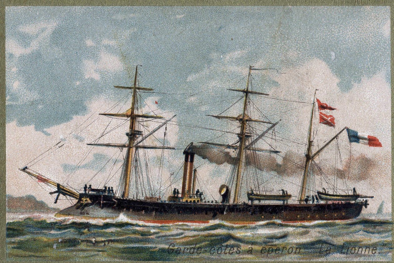 Kromolitografi 1800-tallet. af Unknown artist