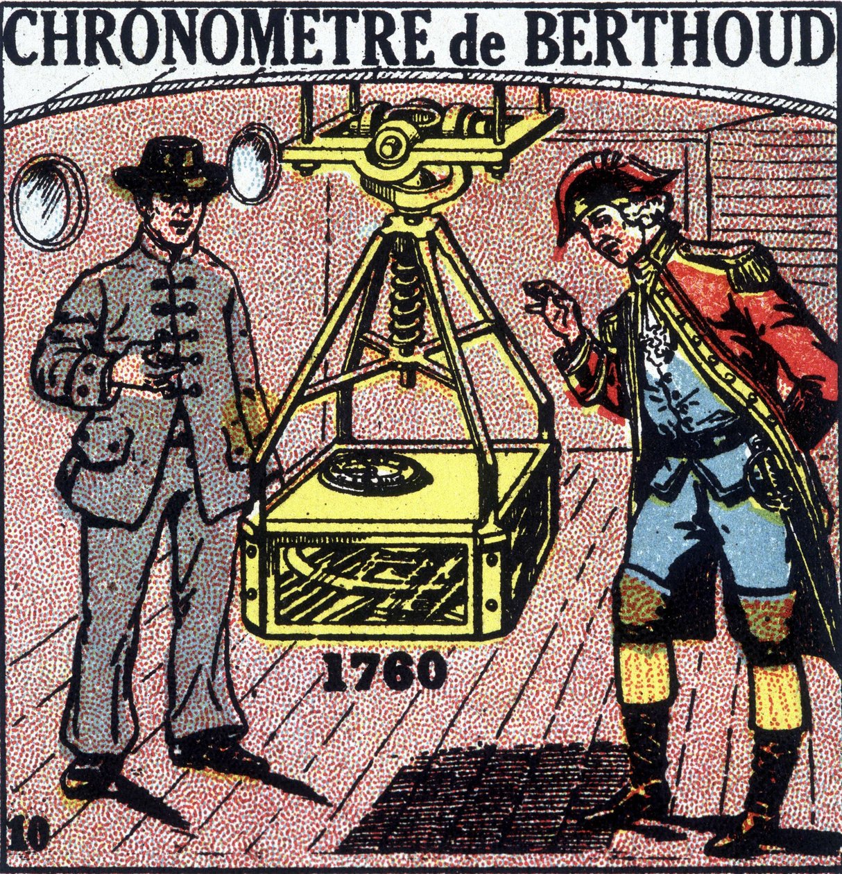 Kronometer af Ferdinand Berthoud (1727-1807), schweizisk urmager af Unknown artist