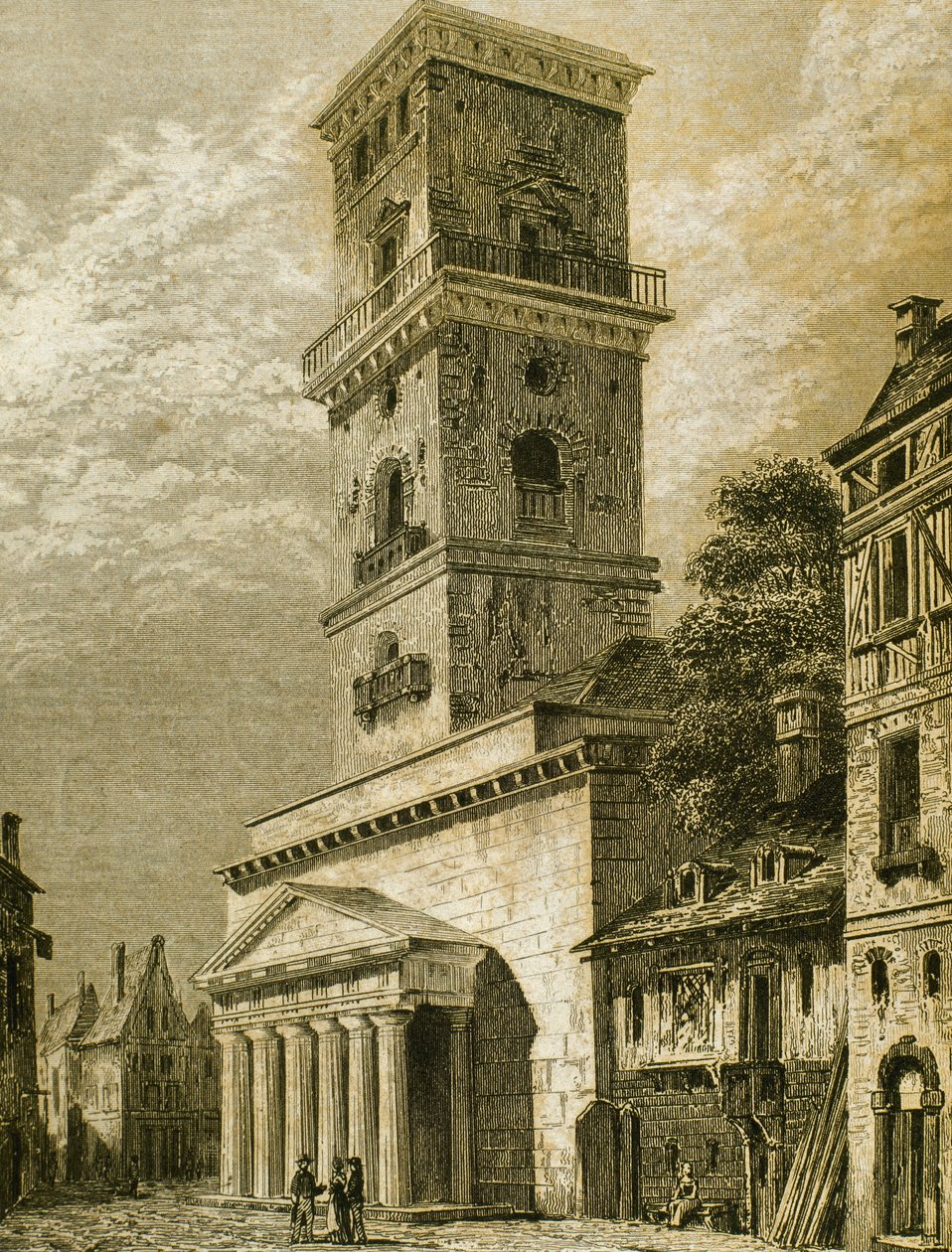 Vor Frue kirke eller katedral af Unknown