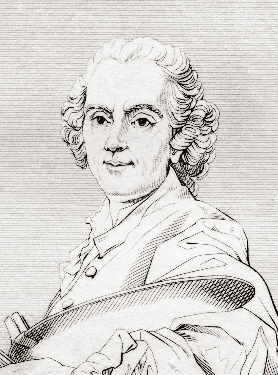 Claude-Joseph Vernet af Unknown Artist