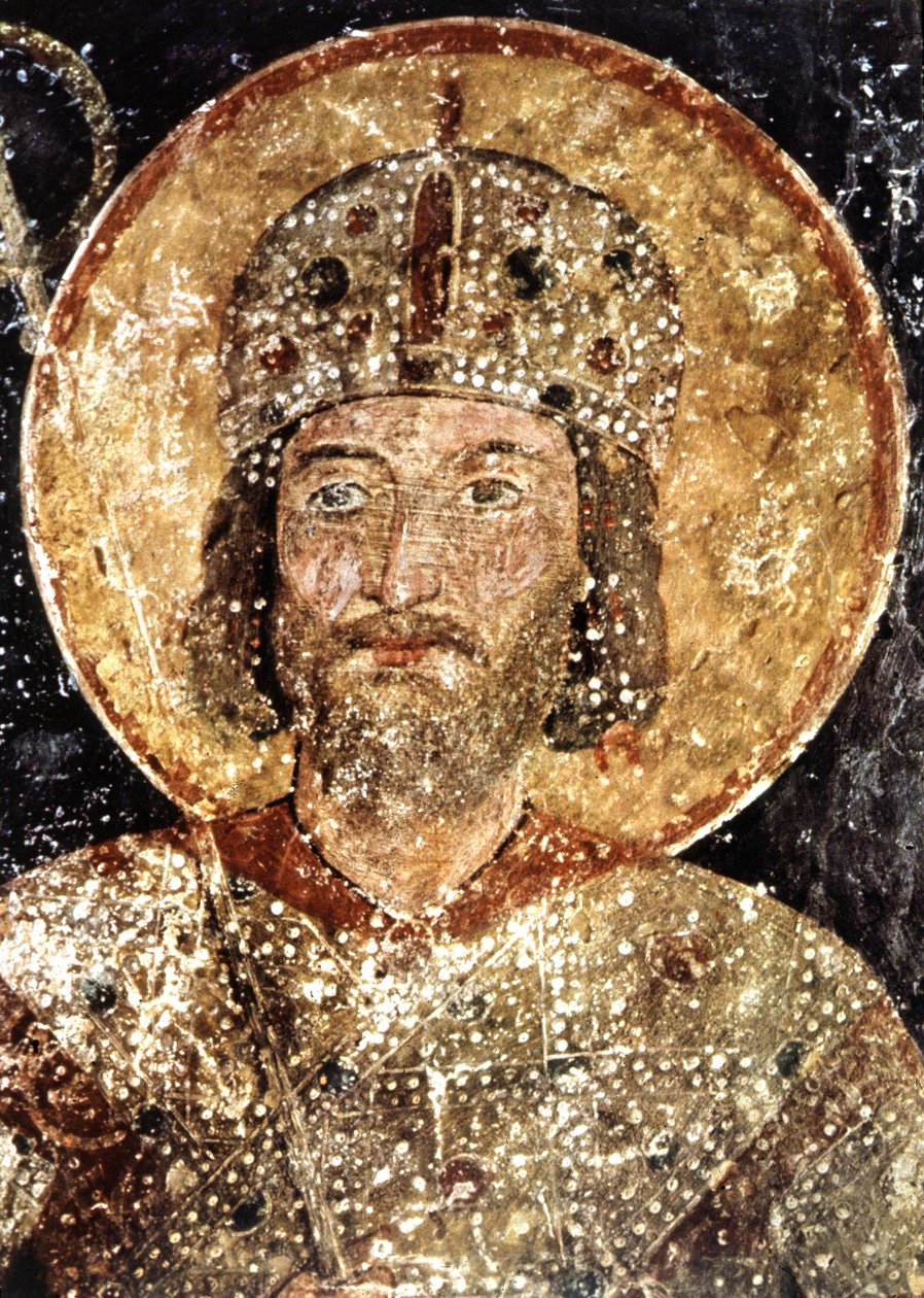 Konstantin 1. af Bulgarien af Unknown artist