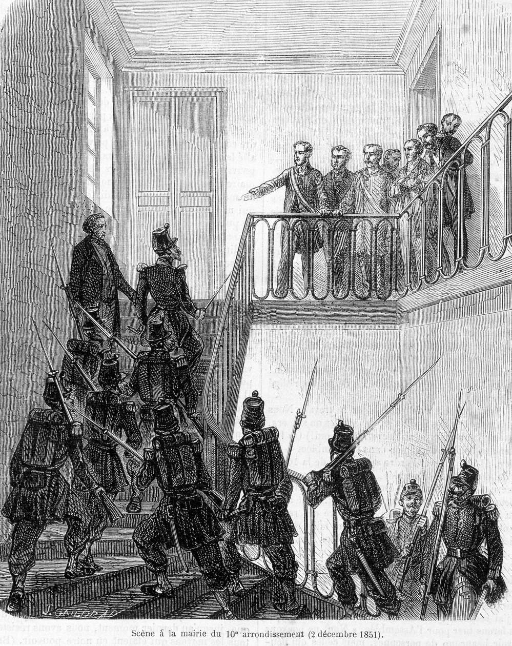 Statskupp: arrestation af deputerede på rådhuset i Paris