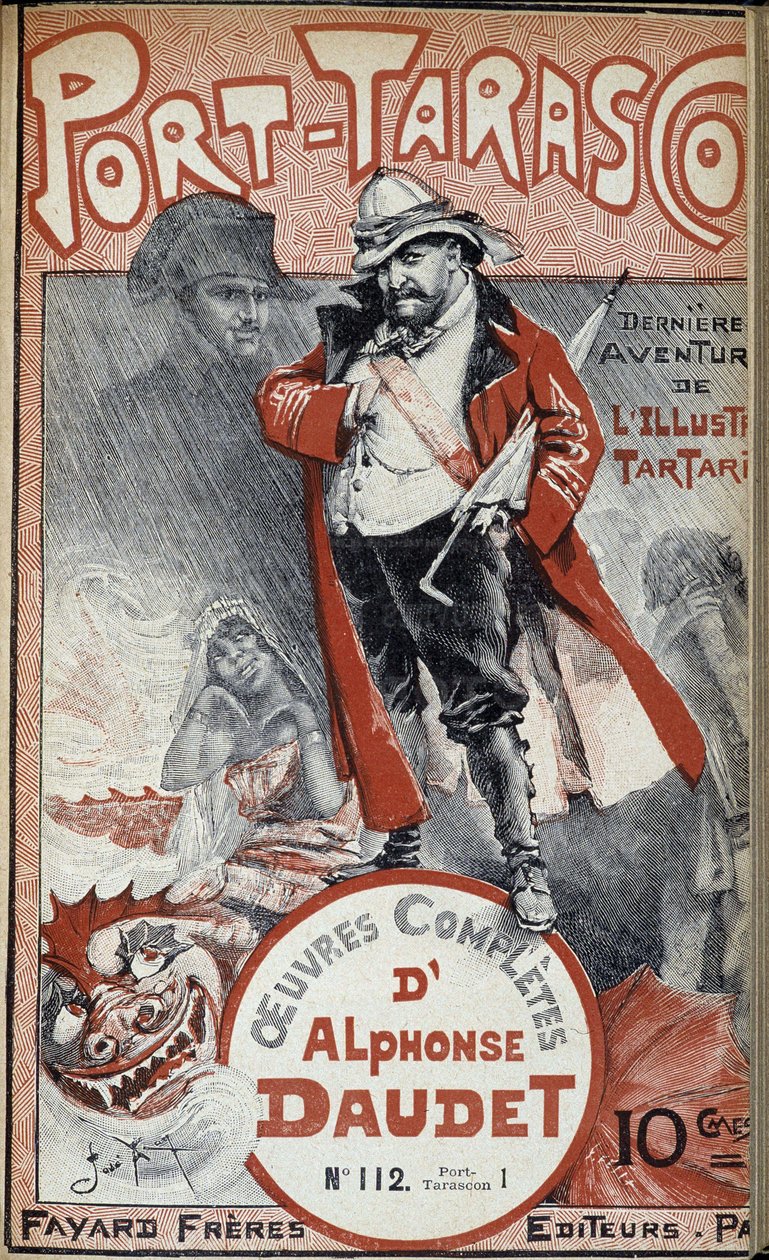 Cover af "Port Tarascon"" af Daudet. af Unknown artist