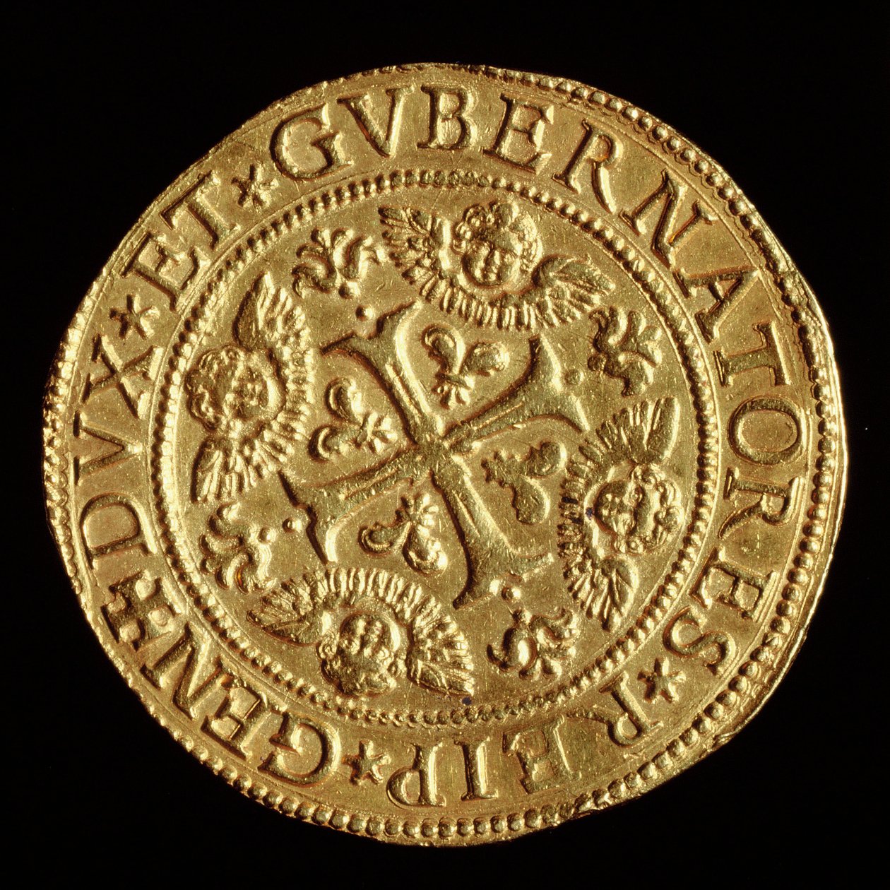 Valuta: fire ECU guld. 1652 Banca Carige numismatisk samling af Unknown artist