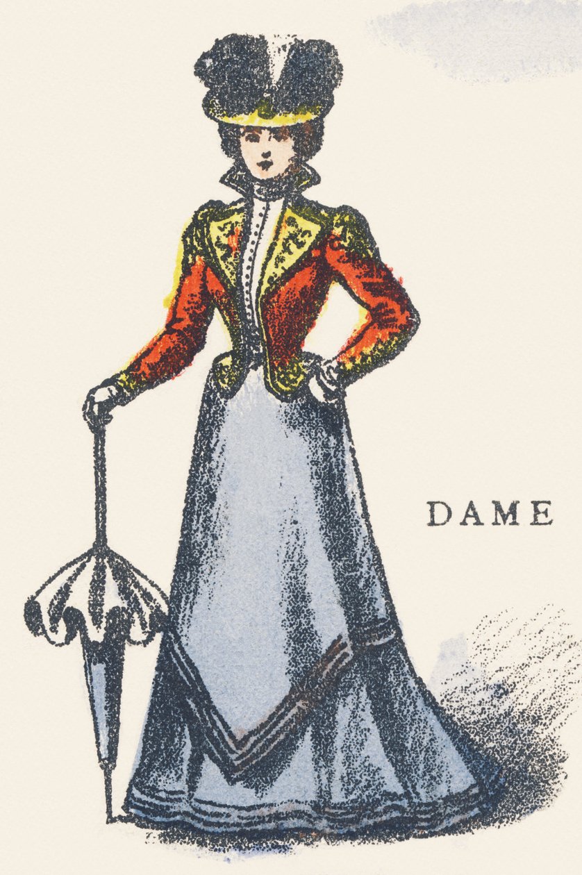 D: Dame af Unknown artist
