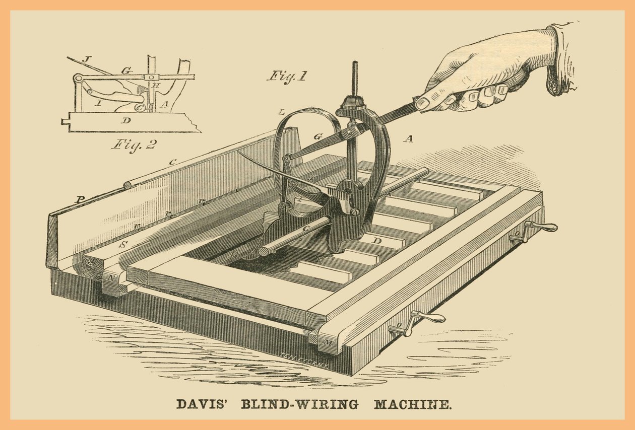 Davis Blind Wiring Machine af Unknown Artist