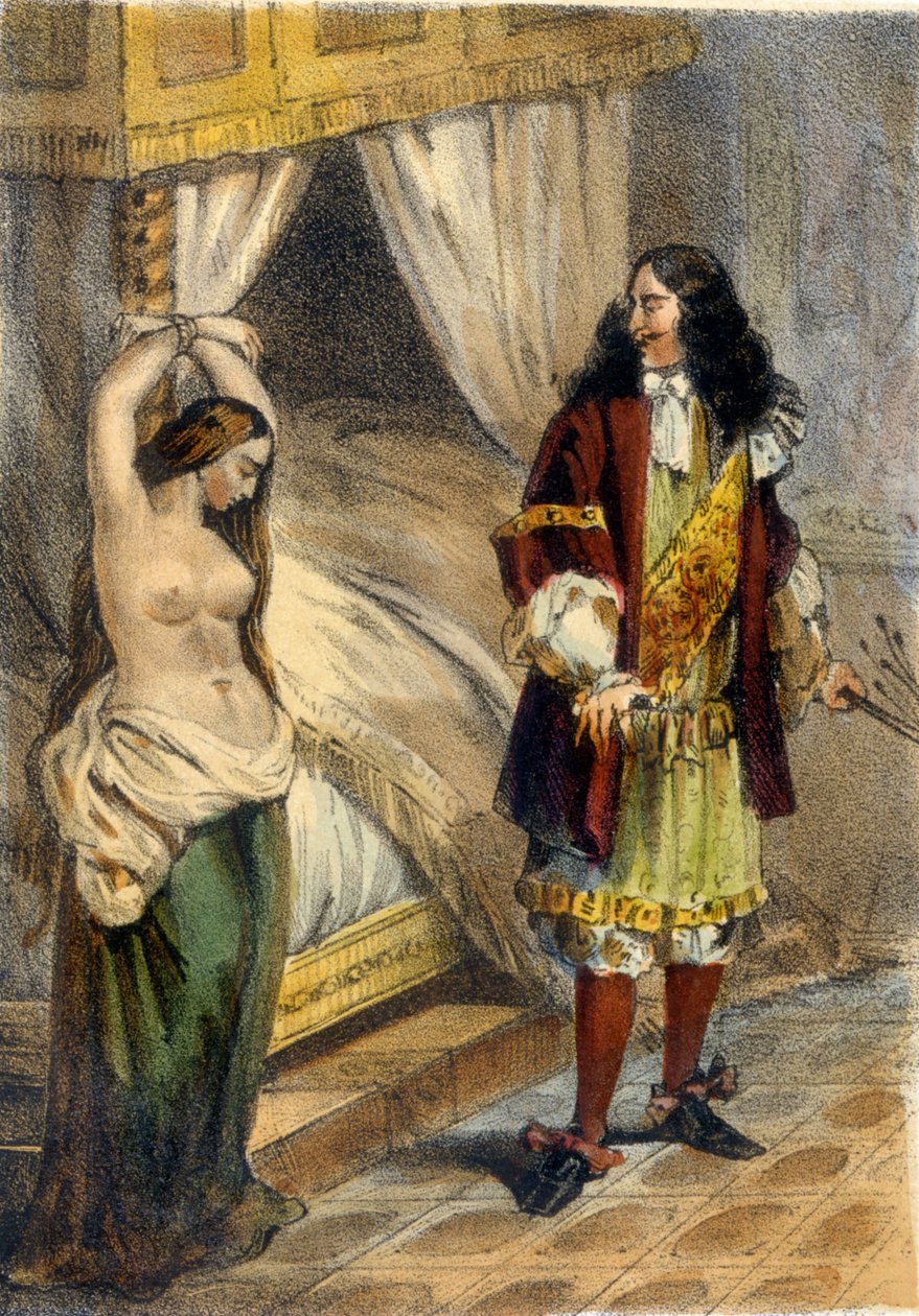 Donatien Alphonse Francois de Sade (1740-1814) bedre kendt som Marquis de Sade. Stik fra begyndelsen af 1800-tallet. af Unknown artist