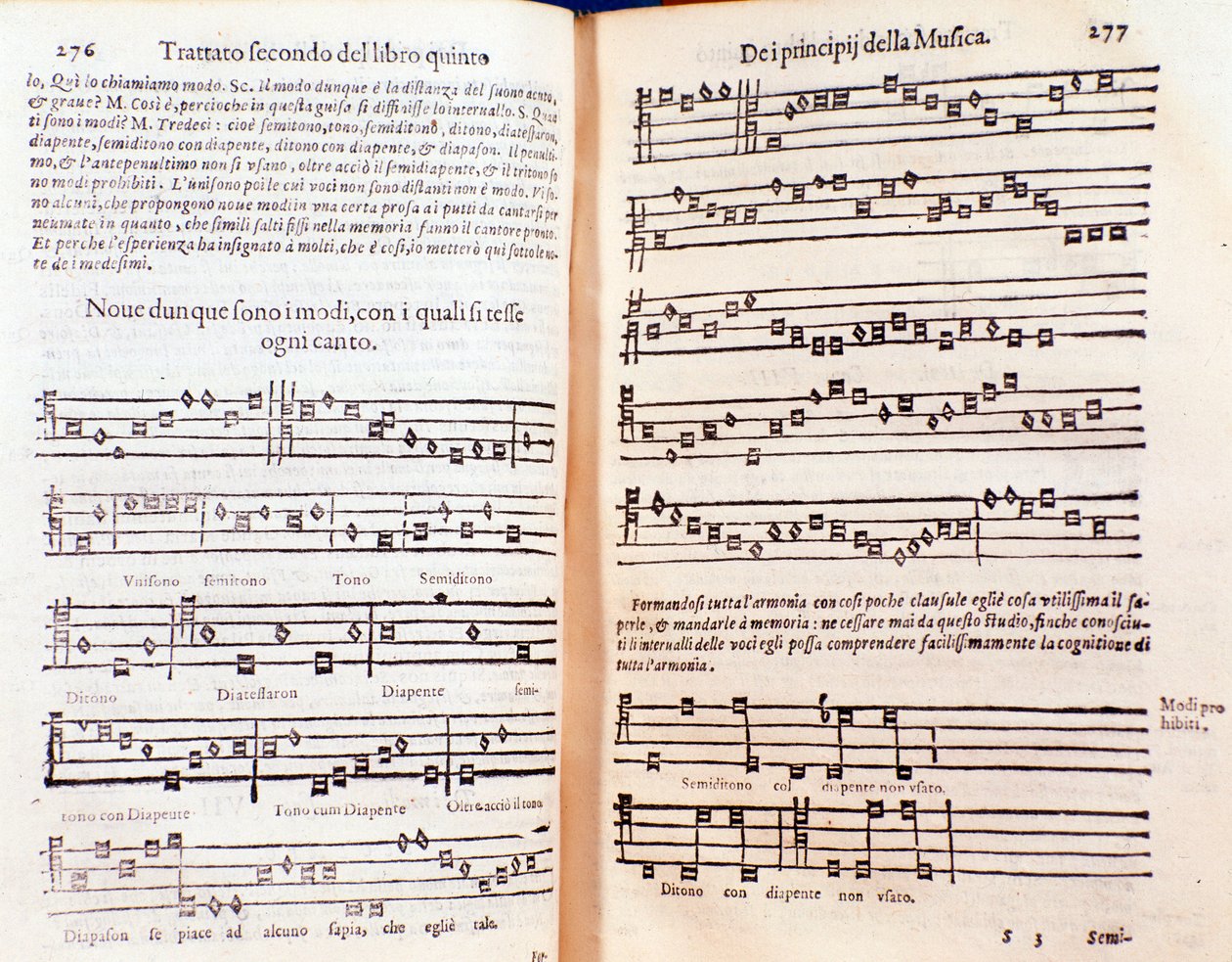 Dobbeltside fra The Philosophical Daisy af Gregor Reisch (1600) af Unknown artist
