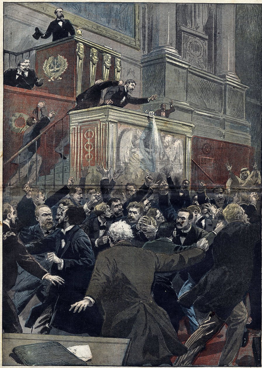 Dreyfus-sag - Deputeretkammer - 22. januar af Unknown artist