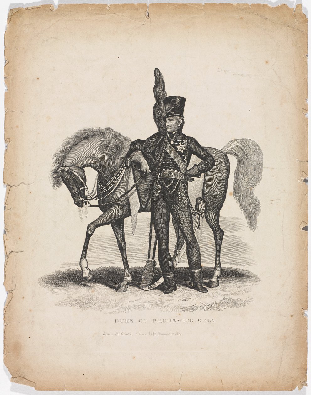 Duke of Brunswick-Oels af Unknown artist