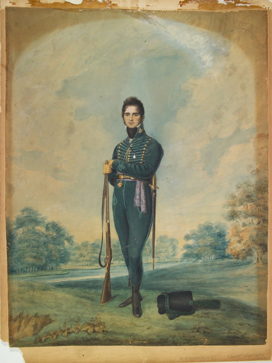 Duke of Cumberlands Sharpshooters af Unknown artist
