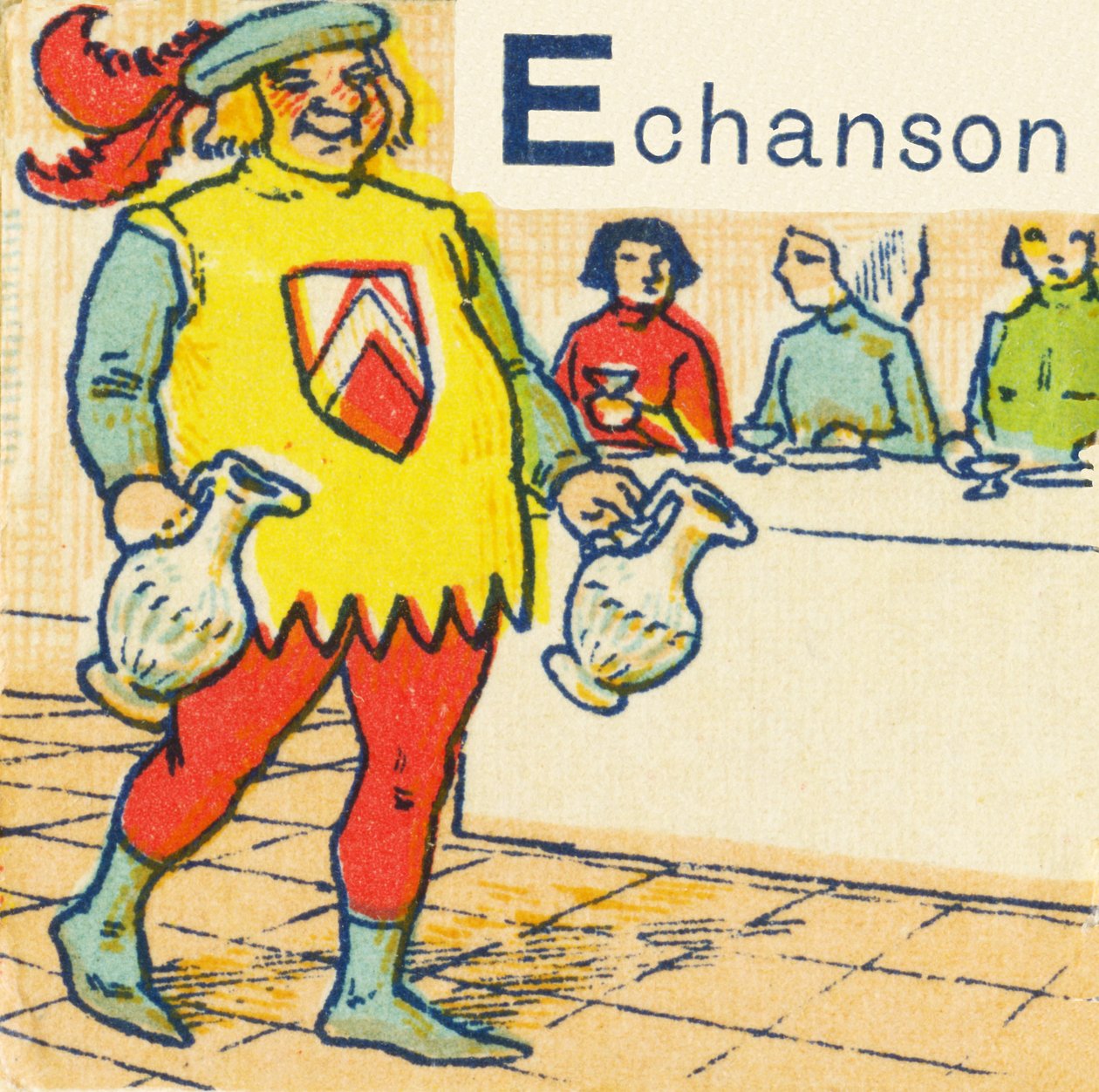 E som Echanson af Unknown artist